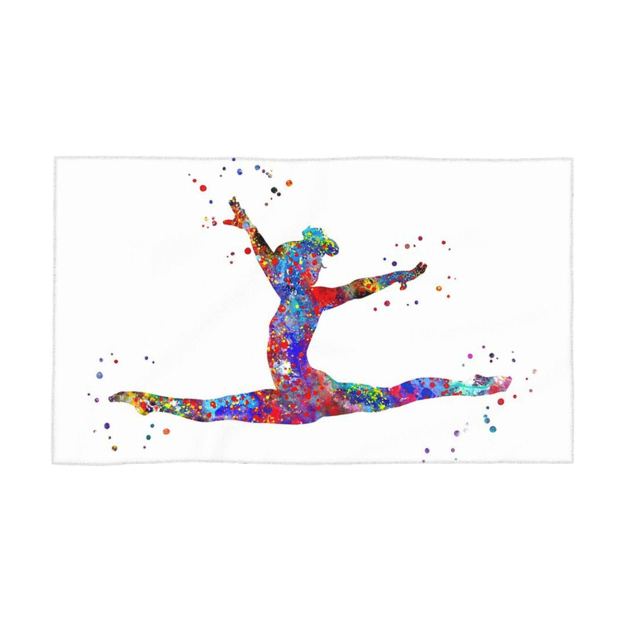 Gymnastics girl, watercolor gymnastics Soft Face Towel Quick Dry Pool Bath Cotton Towels Absorbent W30*H60(CM)
Gymnastics girl, watercolor gymnastics Soft Face Towel Quick Dry Pool Bath Cotton Towels Absorbent W30*H60(CM)