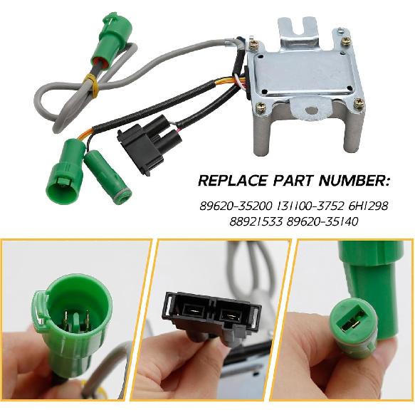 89620-35140 Ignition Control Module Coil Igniter Assembly Replacement for Toyota Pickup 1984-1988 Replacement for Toyota 4Runner 22R 1984 Replaces
89620-35140 Ignition Control Module Coil Igniter Assembly Replacement for Toyota Pickup 1984-1988 Replacement for Toyota 4Runner 22R 1984 Replaces