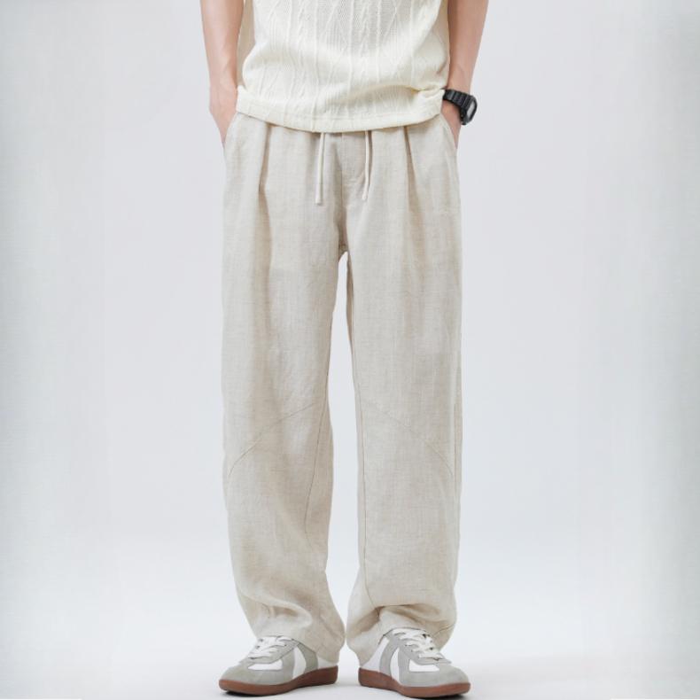Japanese Thin Hip-hop Linen Casual Pants Men s Loose Straight Sports Wide-leg Trousers XS чорний
Japanese Thin Hip-hop Linen Casual Pants Men s Loose Straight Sports Wide-leg Trousers XS чорний