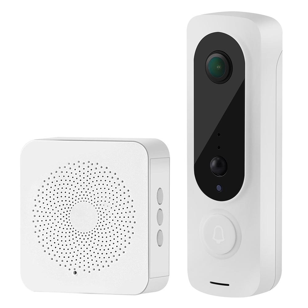 Visual Doorbell Video Intercom Wireless Doorbell Support Memory Card Infrared Night Vision Doorbell Waterproof for Home Security білий
Visual Doorbell Video Intercom Wireless Doorbell Support Memory Card Infrared Night Vision Doorbell Waterproof for Home Security білий