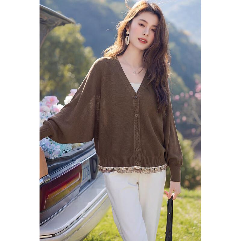 Mokana Women s Fringe Batwing Sleeve Knit Cardigan One Size
Mokana Women s Fringe Batwing Sleeve Knit Cardigan One Size
