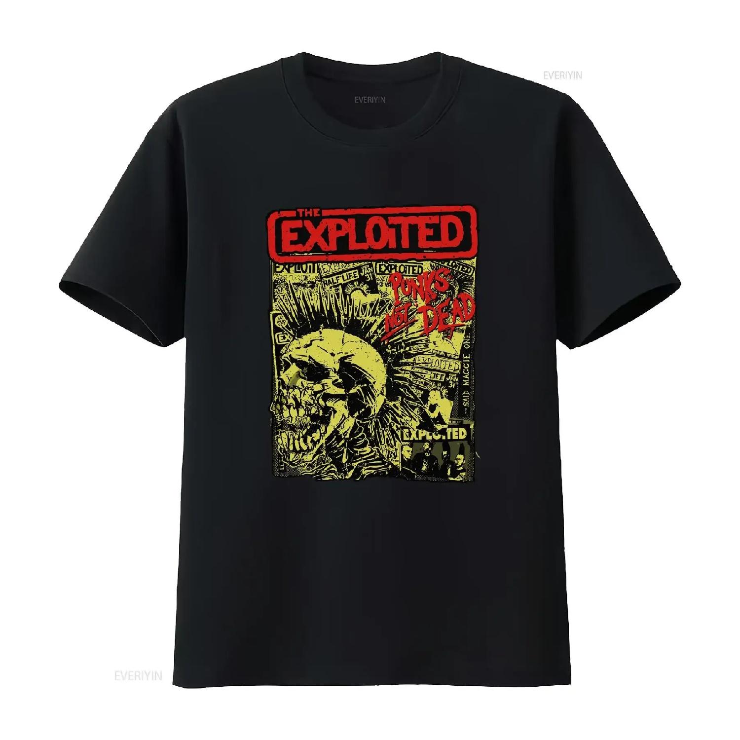 New Music Exploited Punks Not Dead T Shirt vintage Washed Stretched homme Top For Everyday Wear Unisex Breathable Comfortable S чёрный
New Music Exploited Punks Not Dead T Shirt vintage Washed Stretched homme Top For Everyday Wear Unisex Breathable Comfortable S чёрный
