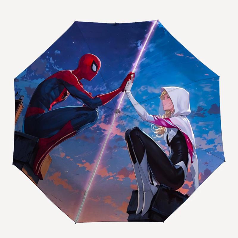 1pc SpiderMan and SpiderGwen Automatic Folding Umbrella, Durable Plastic & Iron, Lightweight for Outdoor Daily Use 025
1pc SpiderMan and SpiderGwen Automatic Folding Umbrella, Durable Plastic & Iron, Lightweight for Outdoor Daily Use 025