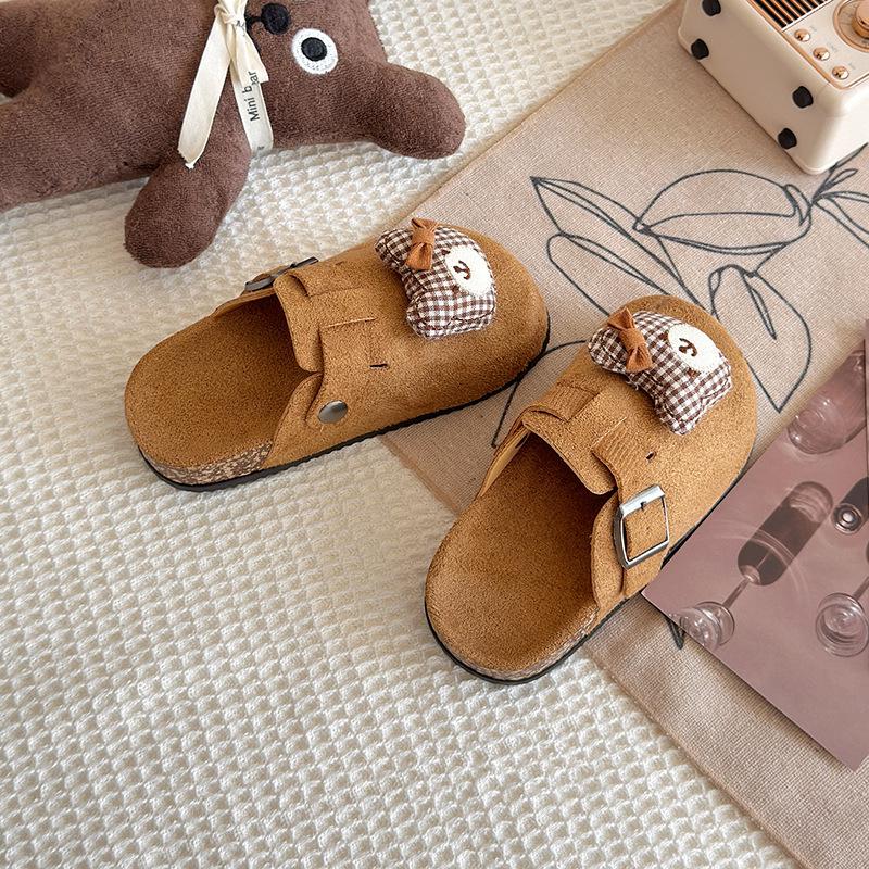 2025 Kids Birkenstock Forest-Style Little Bear Slip-on Slippers for Baby Girls - Cute & Versatile for Spring and Autumn 30-31 (17cm, runs 2 sizes small) хакі
2025 Kids Birkenstock Forest-Style Little Bear Slip-on Slippers for Baby Girls - Cute & Versatile for Spring and Autumn 30-31 (17cm, runs 2 sizes small) хакі