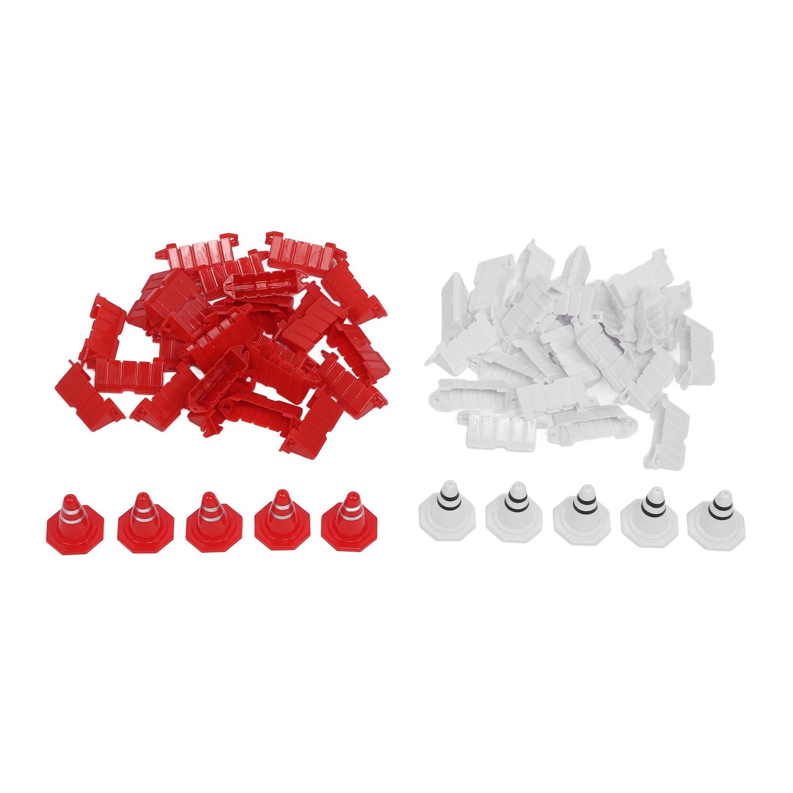 50 шт. RC Car Racing Road Barrier Plastic Portable 10pcs RC Racing Traffic Road Conuses for Training
50 шт. RC Car Racing Road Barrier Plastic Portable 10pcs RC Racing Traffic Road Conuses for Training