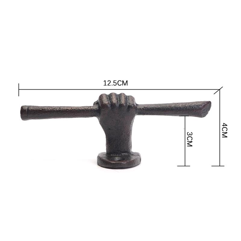 Vintage Thumb Palm Arm Cast Iron Decorative Hook Suitable For Hanging Hats Gift Multifunctional Wall Decoration A1
Vintage Thumb Palm Arm Cast Iron Decorative Hook Suitable For Hanging Hats Gift Multifunctional Wall Decoration A1