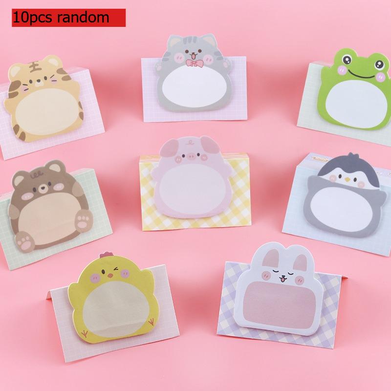 Office School Supplies Korean Cute Cartoon Animal Sticky Notes Creative Standing Message Memo Pad Can Be Customized with Kawai
Office School Supplies Korean Cute Cartoon Animal Sticky Notes Creative Standing Message Memo Pad Can Be Customized with Kawai
