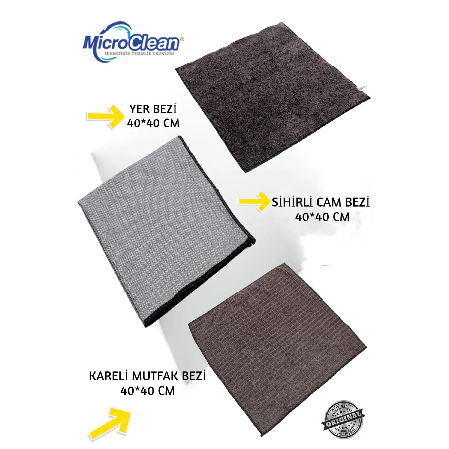 Missclean (3 Pieces) Cleaning Start Set Glass Cloth, Kitchen Cloth, Ground Cleaning Cloth 40 *40 Cm
Missclean (3 Pieces) Cleaning Start Set Glass Cloth, Kitchen Cloth, Ground Cleaning Cloth 40 *40 Cm