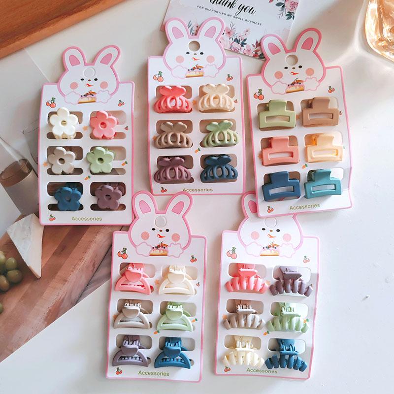 6pc Lovely Mini Pink Style Hair Claw Clips for Women Girls Retro Hairpin Headband for Hair Accessories Headwear Ornament
6pc Lovely Mini Pink Style Hair Claw Clips for Women Girls Retro Hairpin Headband for Hair Accessories Headwear Ornament