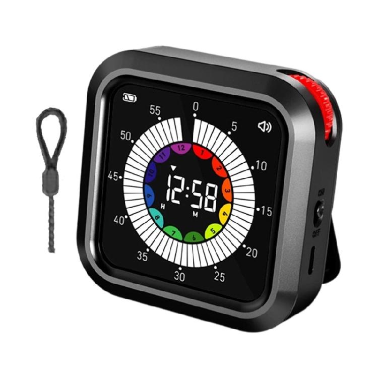 Electronic Visual Digital Timer Rechargeable 3 Volumes Levels 2 Brightness Magnetic For Cooking Classrooms And Workouts чорний
Electronic Visual Digital Timer Rechargeable 3 Volumes Levels 2 Brightness Magnetic For Cooking Classrooms And Workouts чорний