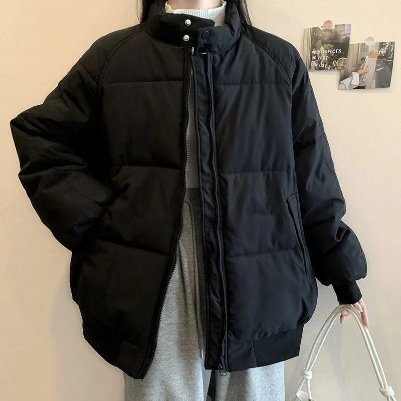 Пуховик для девочек, зимняя одежда, для учениц средней и старшей школы, свободный, толстый, теплый XS чёрный
Пуховик для девочек, зимняя одежда, для учениц средней и старшей школы, свободный, толстый, теплый XS чёрный