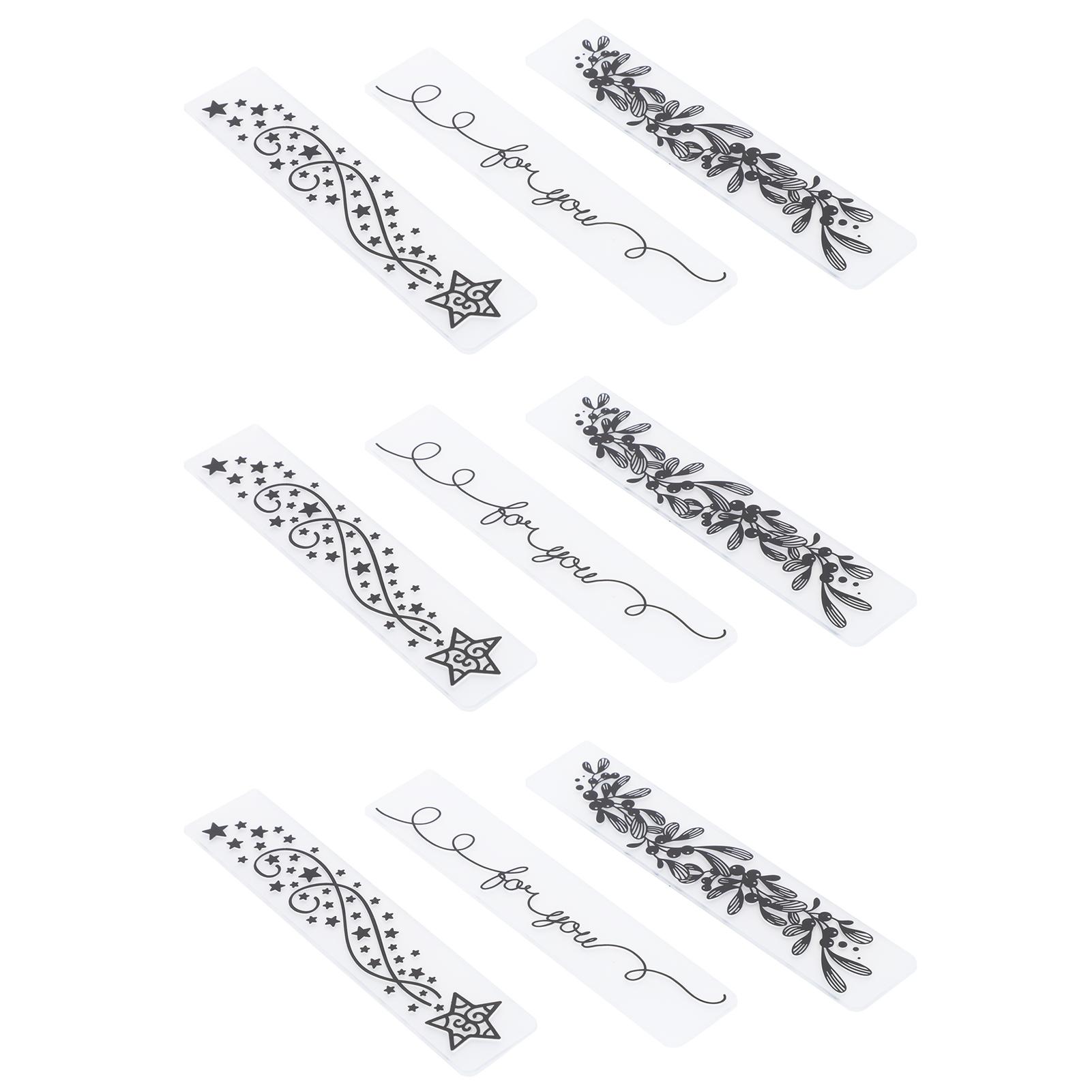 9Pcs Flower Plastic Embossing Folder for DIY HandMade Embossed Plate Accessories
9Pcs Flower Plastic Embossing Folder for DIY HandMade Embossed Plate Accessories