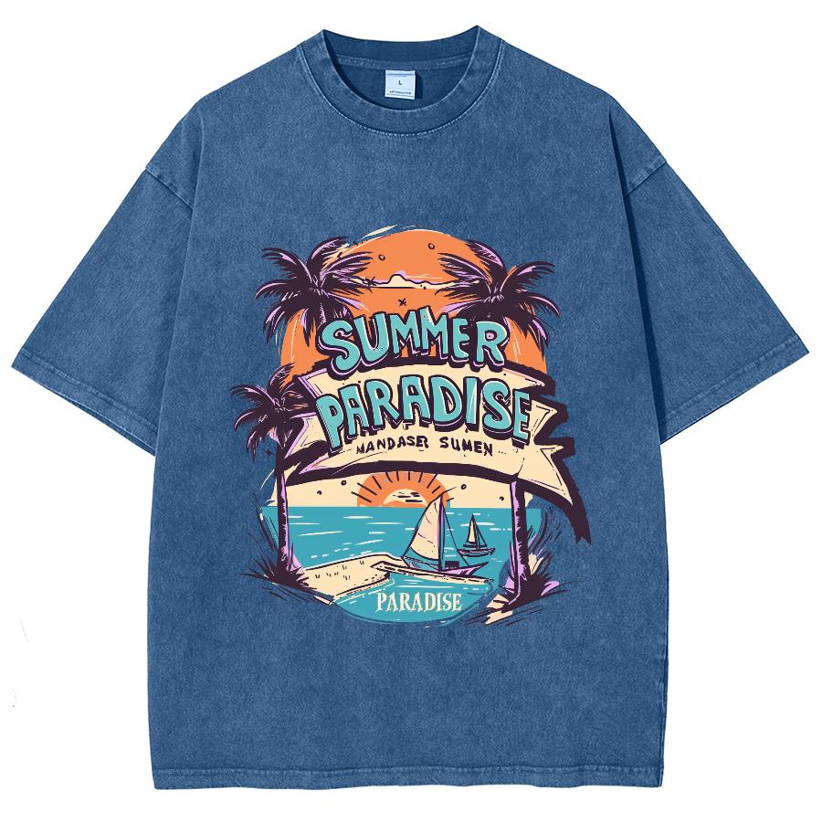 Американский винтаж принт кокосовой пальмы пляж женская футболка унисекс оверсайз свободная стирка короткий рукав базовая футболка 3XL
Американский винтаж принт кокосовой пальмы пляж женская футболка унисекс оверсайз свободная стирка короткий рукав базовая футболка 3XL