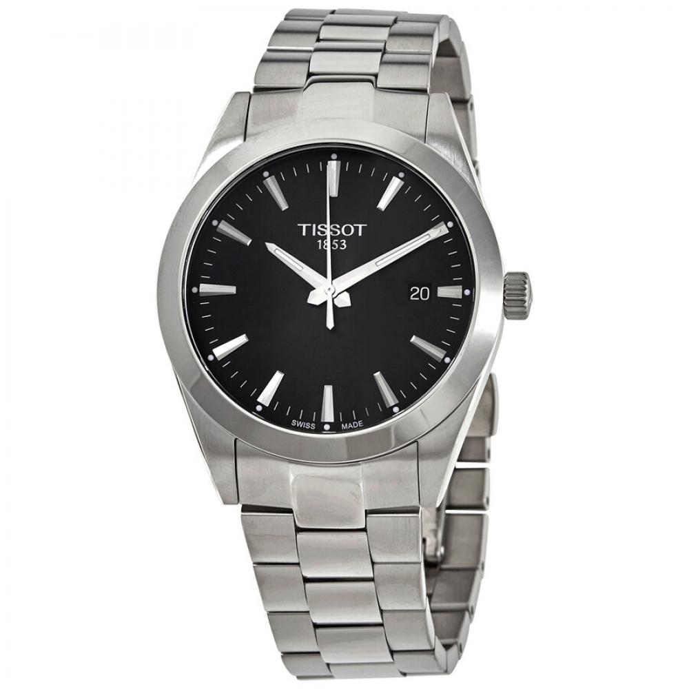 Tissot Чоловічий годинник Gentleman з чорним кварцовим циферблатом T127.410.11.051.00
Tissot Чоловічий годинник Gentleman з чорним кварцовим циферблатом T127.410.11.051.00