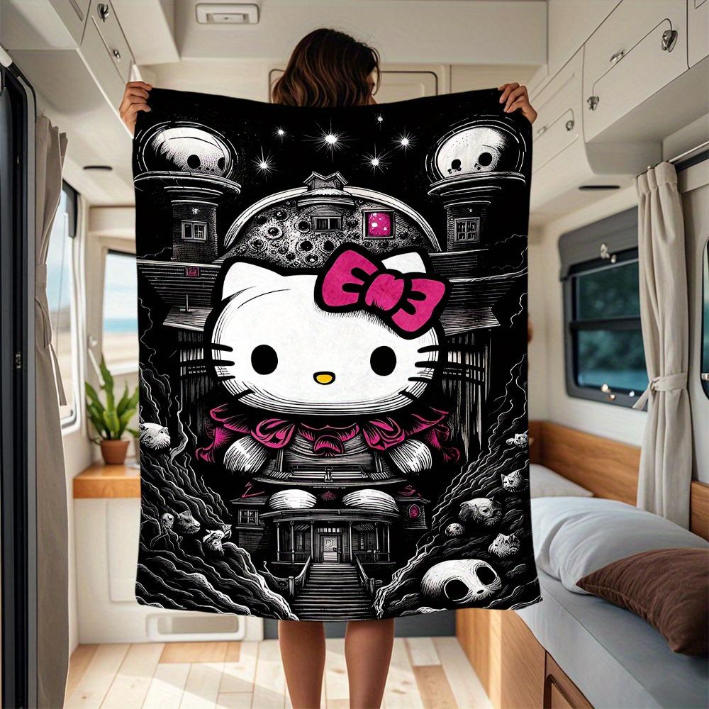 1pc HelloKitty, Gothic RV Blanket, Digital Printed Flannel Blanket, Multi-Purpose Four Seasons Hypoallergenic Quilt for Sofa, Bed, Office, P 130x150cm
1pc HelloKitty, Gothic RV Blanket, Digital Printed Flannel Blanket, Multi-Purpose Four Seasons Hypoallergenic Quilt for Sofa, Bed, Office, P 130x150cm