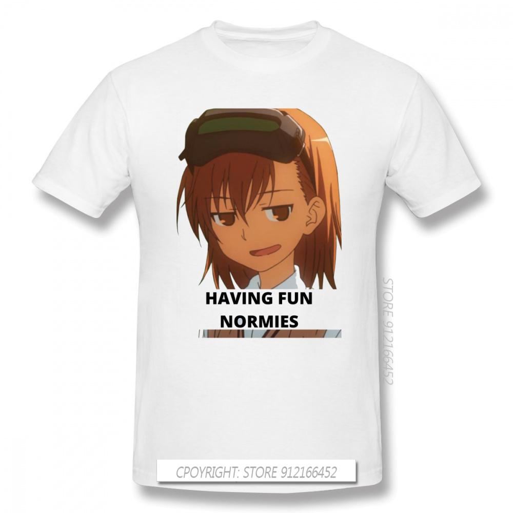 A Certain Scientific Railgun Espers Mikoto Misaka Anime TShirts For Men Imouto Funny O-Neck Cotton T Shirt 5XL різнокольоровий
A Certain Scientific Railgun Espers Mikoto Misaka Anime TShirts For Men Imouto Funny O-Neck Cotton T Shirt 5XL різнокольоровий