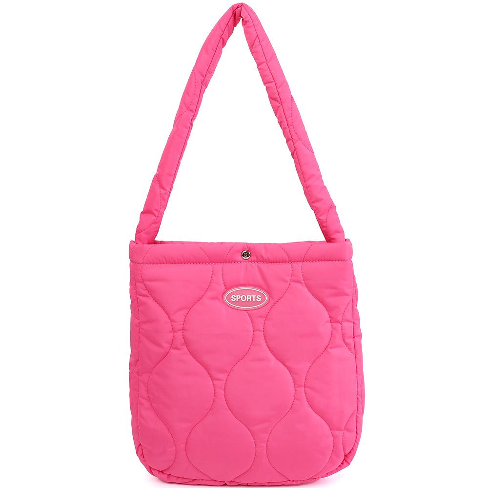 New Ultra Light Nylon Fabric Cotton Filled Bag for Autumn and Winter, Simple and Fashionable Armpit Bag, High-end and Large Capacity Shoulder Bag розы красного
New Ultra Light Nylon Fabric Cotton Filled Bag for Autumn and Winter, Simple and Fashionable Armpit Bag, High-end and Large Capacity Shoulder Bag розы красного