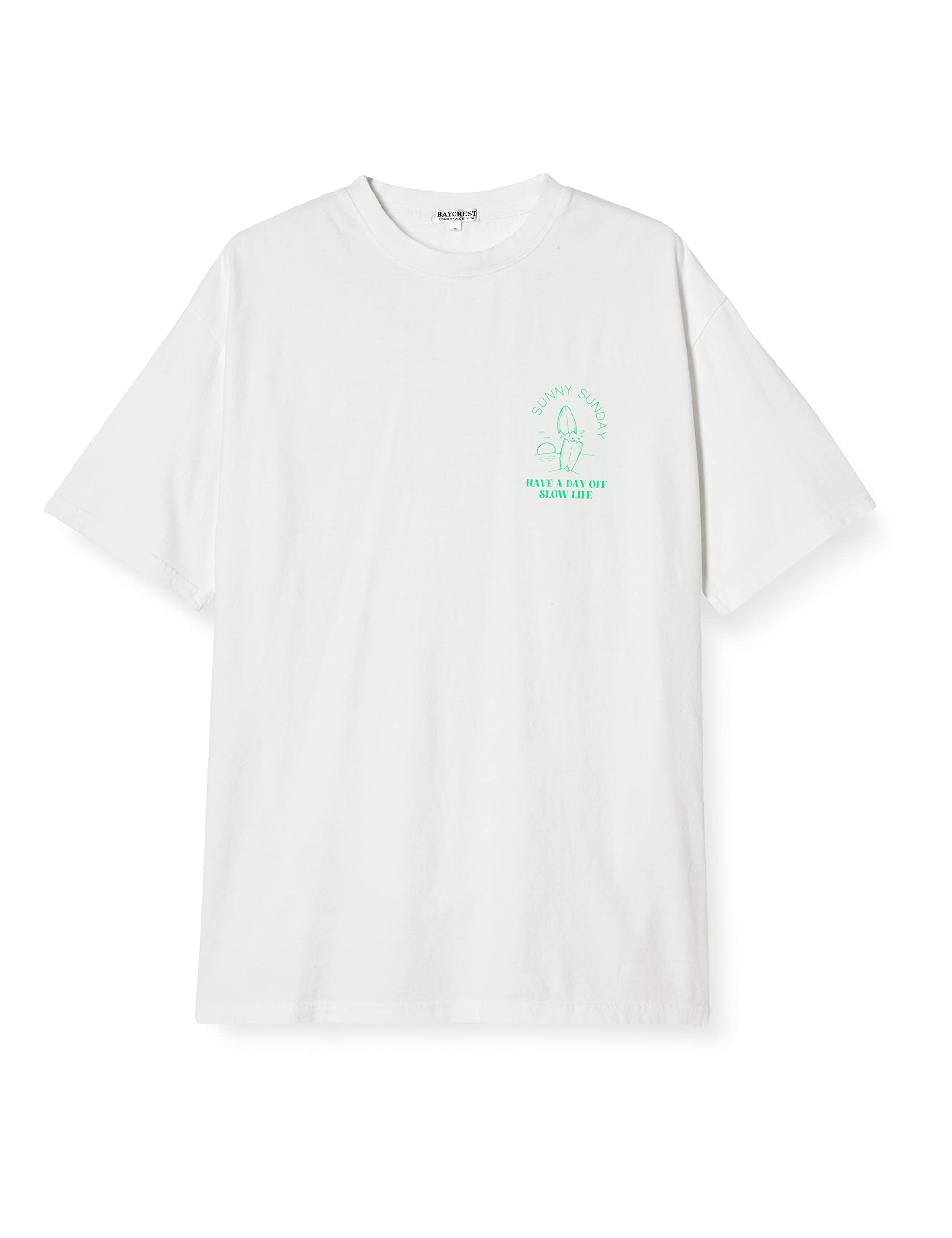 Improves Men s Pigment Print Short Sleeve T-Shirt, White, Size L (41111)
Improves Men s Pigment Print Short Sleeve T-Shirt, White, Size L (41111)