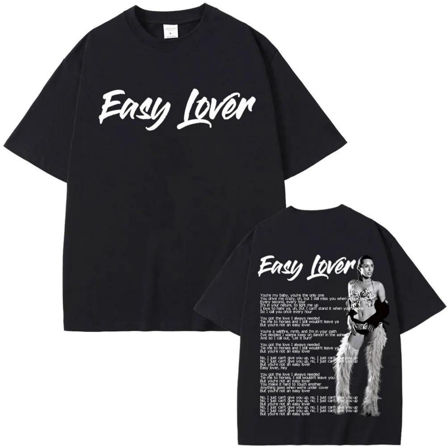 Майли Сайрус -Easy Lover Футболки Графические Футболки Мужские Женские Мода Повседневные Рок Уличная одежда Хлопок Короткий рукав Высокое качество S чёрный
Майли Сайрус -Easy Lover Футболки Графические Футболки Мужские Женские Мода Повседневные Рок Уличная одежда Хлопок Короткий рукав Высокое качество S чёрный