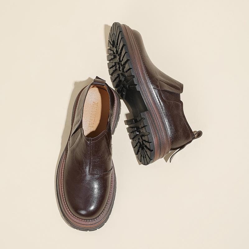 Женские лоферы на платформе в британском стиле, ранняя весна 2025, ретро, эластичные, на одной педали, маленькие кожаные туфли, черные, одинарные 40 коричневый
Женские лоферы на платформе в британском стиле, ранняя весна 2025, ретро, эластичные, на одной педали, маленькие кожаные туфли, черные, одинарные 40 коричневый