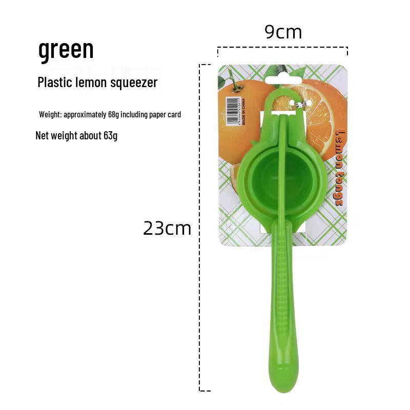 Manual Lemon and Orange Juicer - Thickened Plastic Squeezer for Household Kitchen Use зелений
Manual Lemon and Orange Juicer - Thickened Plastic Squeezer for Household Kitchen Use зелений