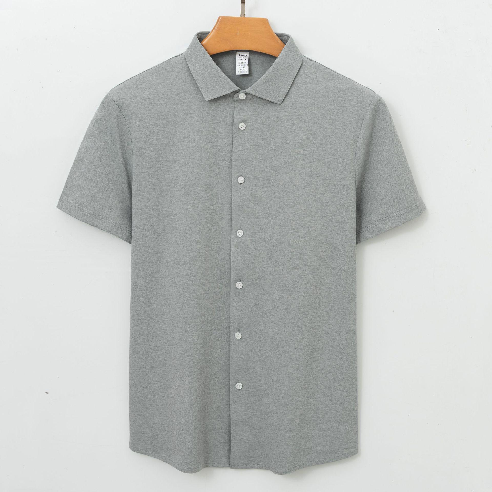 Wrinkle free Shirt Minimalist Lightweight Breathable Summer Business T shirt Short sleeve T shirt Men s Ice Silk Lapel Top for Men Minimalist Tops 4XL
Wrinkle free Shirt Minimalist Lightweight Breathable Summer Business T shirt Short sleeve T shirt Men s Ice Silk Lapel Top for Men Minimalist Tops 4XL