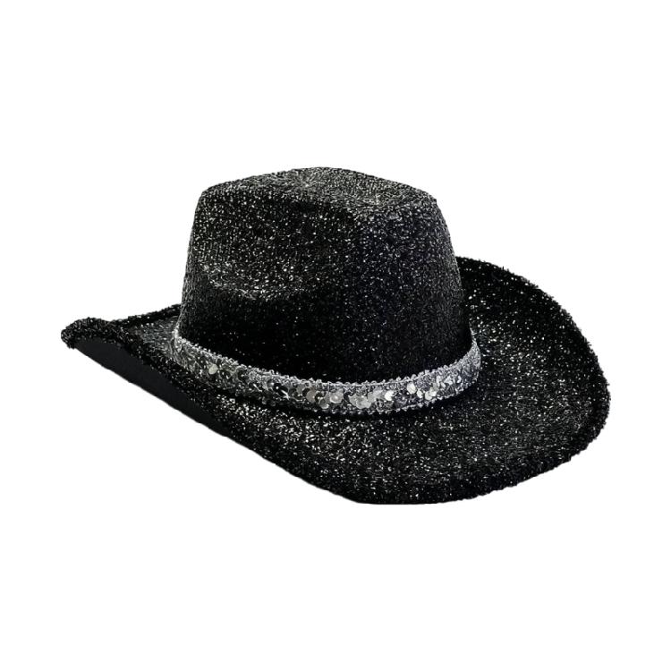 Modern Shimmering Glitters Party Hat With Roll Brims Sparkling Western Hat For Adutl Teens Stage Performances Night Club чорний
Modern Shimmering Glitters Party Hat With Roll Brims Sparkling Western Hat For Adutl Teens Stage Performances Night Club чорний