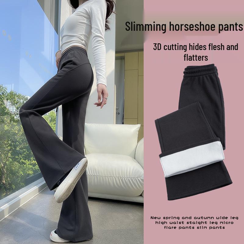 Women s Fleece-Lined High-Waist Slimming Cotton Pants - Autumn/Winter 2024, Thickened, Warm, Casual Micro-Flare Sportswear. S 80-95 lbs
Women s Fleece-Lined High-Waist Slimming Cotton Pants - Autumn/Winter 2024, Thickened, Warm, Casual Micro-Flare Sportswear. S 80-95 lbs