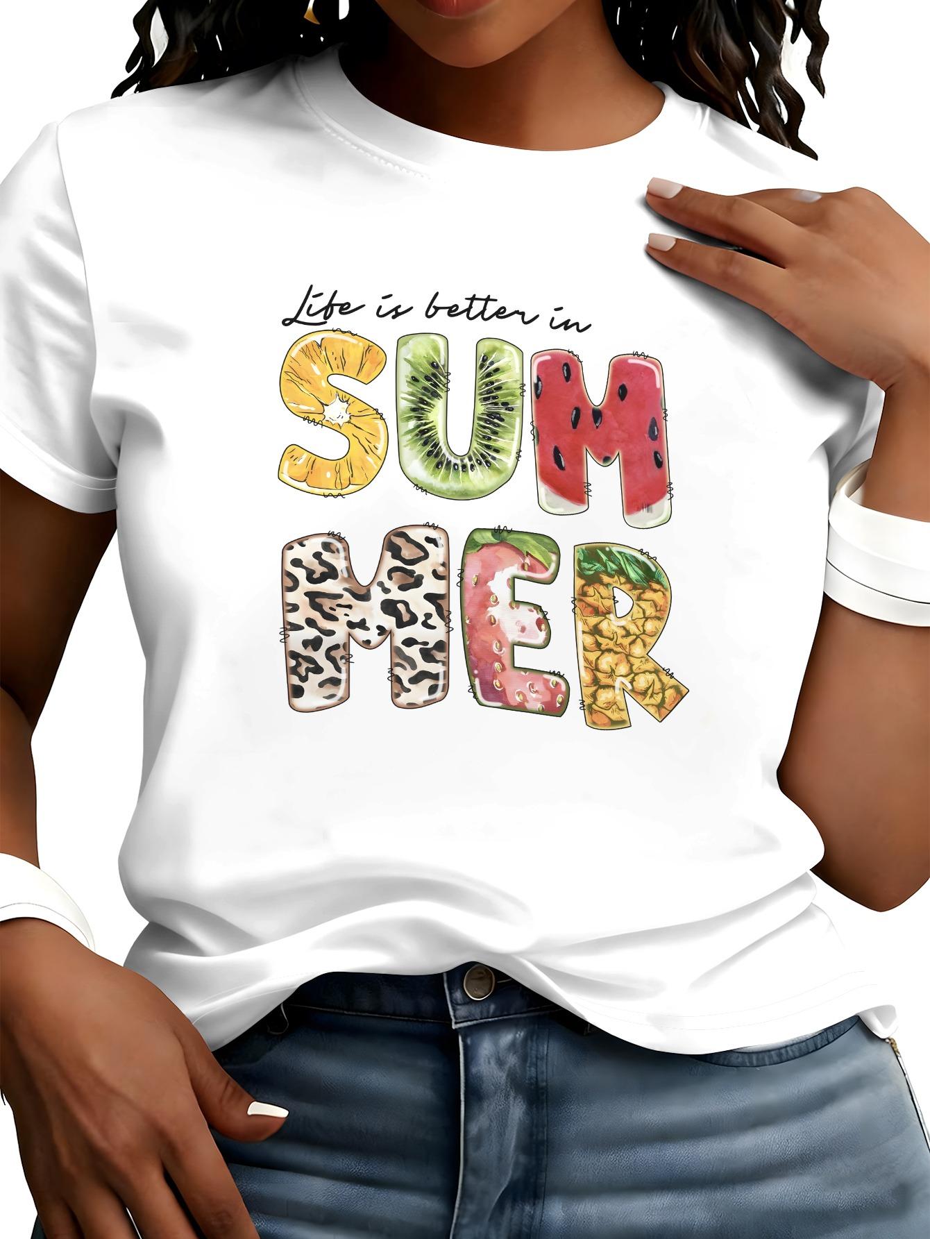 Dopamine Summer Style T-Shirt with Fruit Leopard Print and Hand-drawn Lettering Design. Versatile Top 2XL дубильна кора
Dopamine Summer Style T-Shirt with Fruit Leopard Print and Hand-drawn Lettering Design. Versatile Top 2XL дубильна кора