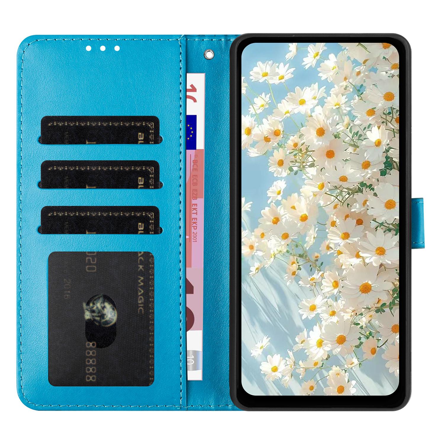 For iPhone 16 Pro Leather Case Daisy Imprint Wallet Stand Phone Protective Cover Baby Blue
For iPhone 16 Pro Leather Case Daisy Imprint Wallet Stand Phone Protective Cover Baby Blue