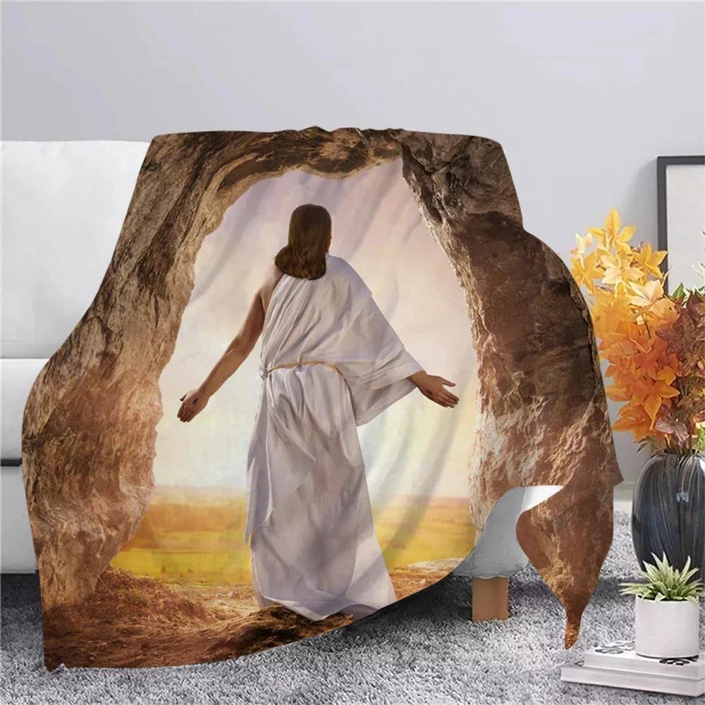 Christianity Flannel Blanket Jesus God Sherpa Blanket Fashion Throw Blanket Adult New Year Gift Christma Travel Decoration Quilt 75x90cm
Christianity Flannel Blanket Jesus God Sherpa Blanket Fashion Throw Blanket Adult New Year Gift Christma Travel Decoration Quilt 75x90cm