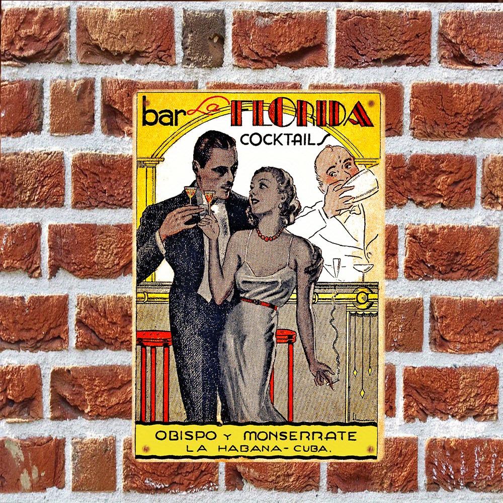 Havana Frida Roostertail Bar Metal Tin Sign Retro tin Wall Art with PreDrilled Holes Perfect for Home Garage Cafe Bar 20x30cm(7.8x11.8inch)
Havana Frida Roostertail Bar Metal Tin Sign Retro tin Wall Art with PreDrilled Holes Perfect for Home Garage Cafe Bar 20x30cm(7.8x11.8inch)