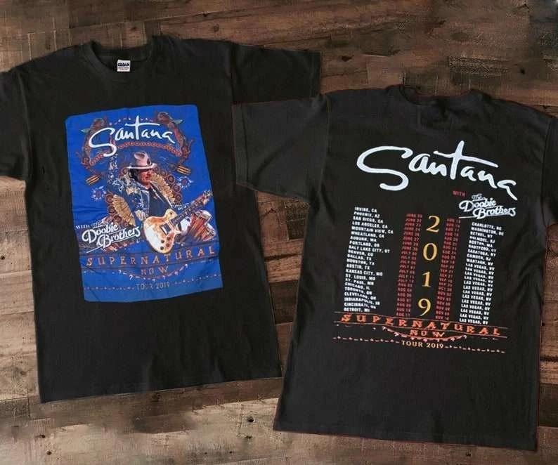 SANTANA 2019 Supernatural Now with Doobie Brothers Tour Black T Shirt 3XL
SANTANA 2019 Supernatural Now with Doobie Brothers Tour Black T Shirt 3XL
