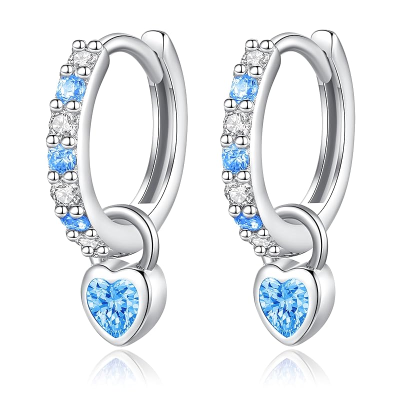 Silver Thunder earrings ladies Popularity high quality zirconia March birthstone aquamarine hoop earrings sway ring silver 925 Compatible with metal
Silver Thunder earrings ladies Popularity high quality zirconia March birthstone aquamarine hoop earrings sway ring silver 925 Compatible with metal