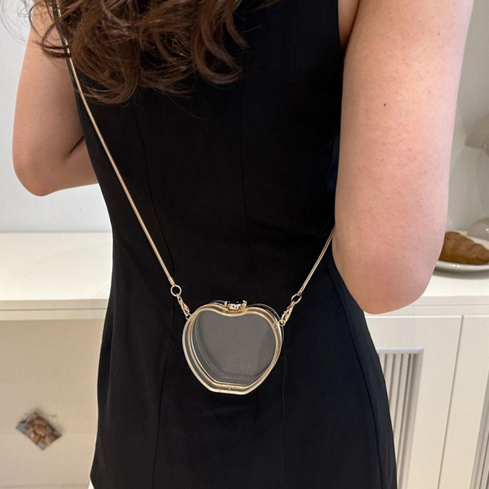 Gold Lock Buckle Clear Acrylic Chain Bag with Chain Strap Acrylic Crossbody Bag Everyday Essential Style 3
Gold Lock Buckle Clear Acrylic Chain Bag with Chain Strap Acrylic Crossbody Bag Everyday Essential Style 3