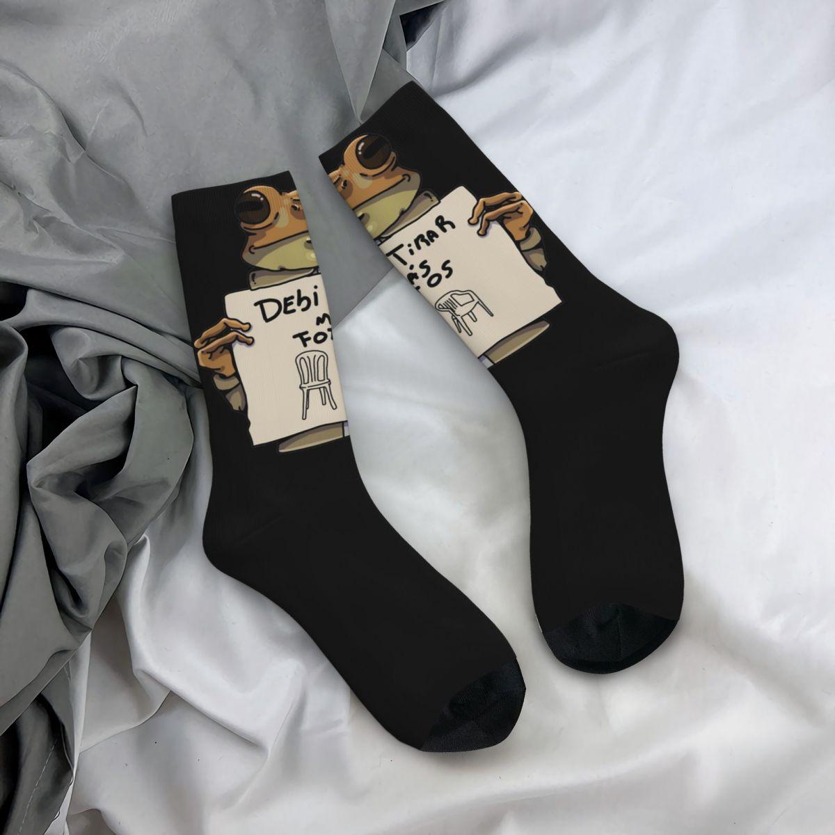 Casual Bad Bunny DTMF Debi Tirar Mas Fotos Design Print Socks Spring Autumn Winter Comfortable Crew Socks Sweat Absorbing One Size
Casual Bad Bunny DTMF Debi Tirar Mas Fotos Design Print Socks Spring Autumn Winter Comfortable Crew Socks Sweat Absorbing One Size