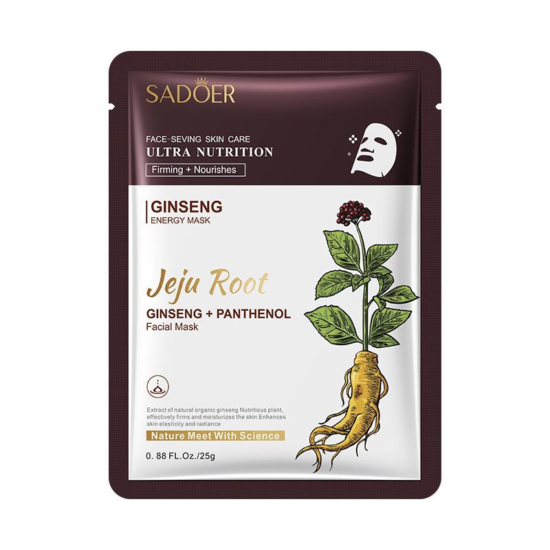 Маска 25 г SADOER Ginseng Firming Nourishing Rhizomes Hydrating Moistureing 3
Маска 25 г SADOER Ginseng Firming Nourishing Rhizomes Hydrating Moistureing 3