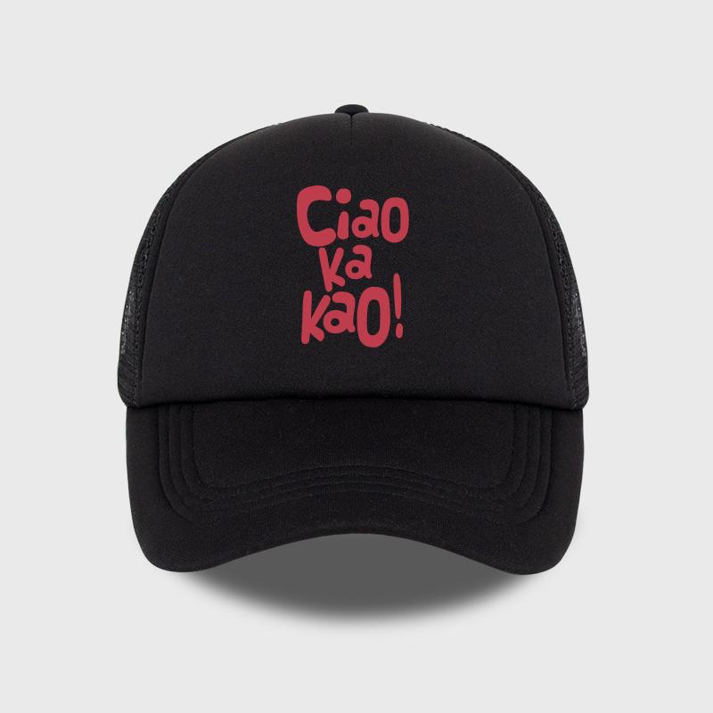 Trendy and Fun Ciao Ka Kao Printed Mesh Cap – Unisex, Breathable, Adjustable Sun Hat Perfect for everyday outings and travel чорний
Trendy and Fun Ciao Ka Kao Printed Mesh Cap – Unisex, Breathable, Adjustable Sun Hat Perfect for everyday outings and travel чорний