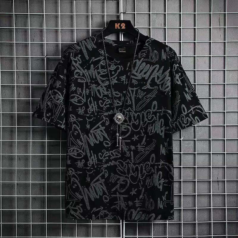 Men s Summer Ice Silk Breathable Trendy Short-Sleeve T-Shirts 2XL чёрный
Men s Summer Ice Silk Breathable Trendy Short-Sleeve T-Shirts 2XL чёрный