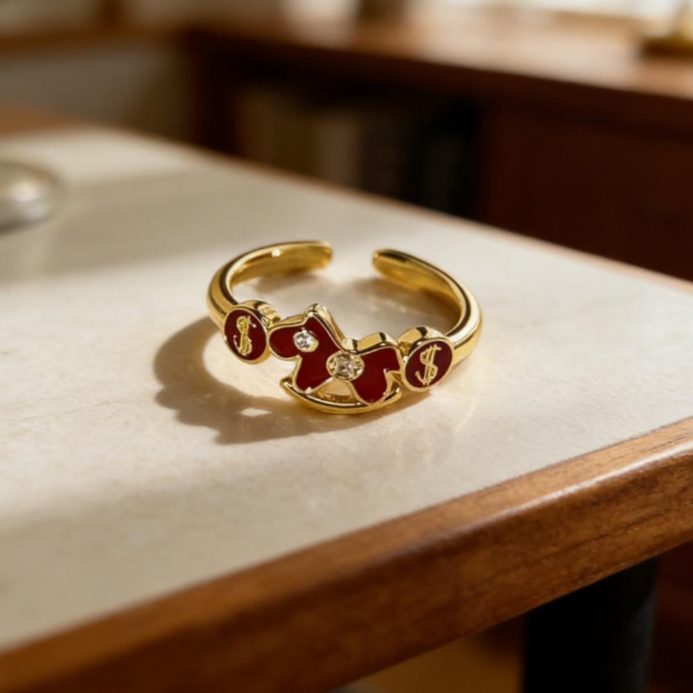 Vintage Party Accessory Ring Adjustable Luxury Vintage Bowknot Open Ring Women S Aesthetic Ring Skin-Friendly For Party Everyday
Vintage Party Accessory Ring Adjustable Luxury Vintage Bowknot Open Ring Women S Aesthetic Ring Skin-Friendly For Party Everyday