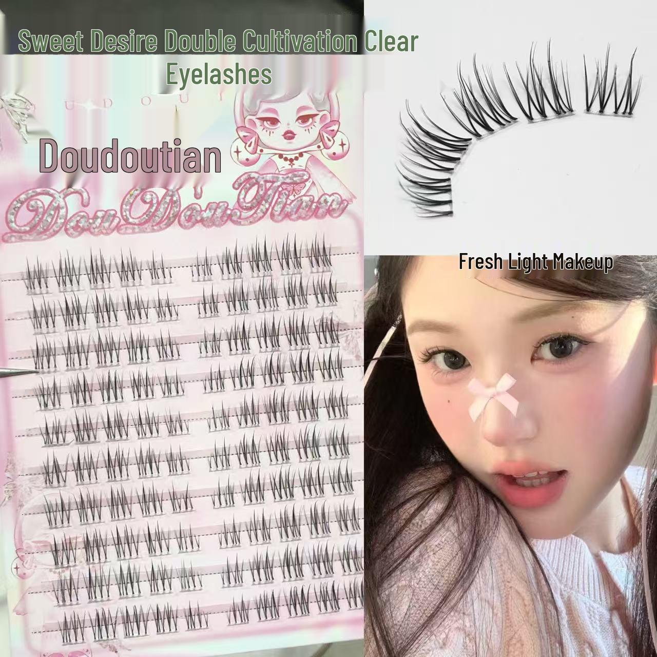 Sweet Desire Clear Weekend False Eyelashes - Natural, Photogenic, Segmented, Manga Style, Rooted Design for a Distinct Look.
Sweet Desire Clear Weekend False Eyelashes - Natural, Photogenic, Segmented, Manga Style, Rooted Design for a Distinct Look.