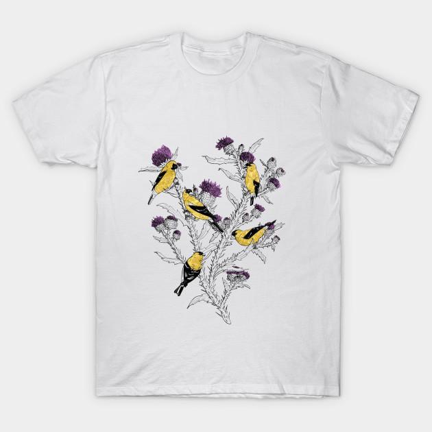 Men Black Print T-shirt Goldfinches No-Cut Transfer Paper Print Cotton Tshirt M білий
Men Black Print T-shirt Goldfinches No-Cut Transfer Paper Print Cotton Tshirt M білий