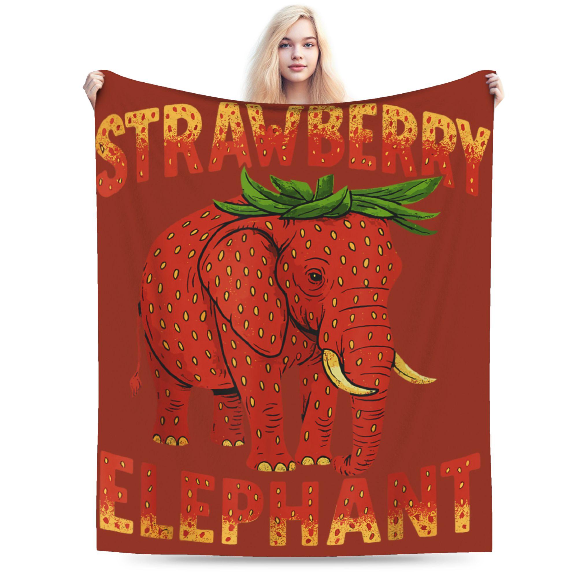 Strawberry Elephant Funny Italian Brainrot Gaming Meme Blankets Quality Super Soft Bedding Throws Winter Picnic Couch Bed 75x90cm
Strawberry Elephant Funny Italian Brainrot Gaming Meme Blankets Quality Super Soft Bedding Throws Winter Picnic Couch Bed 75x90cm