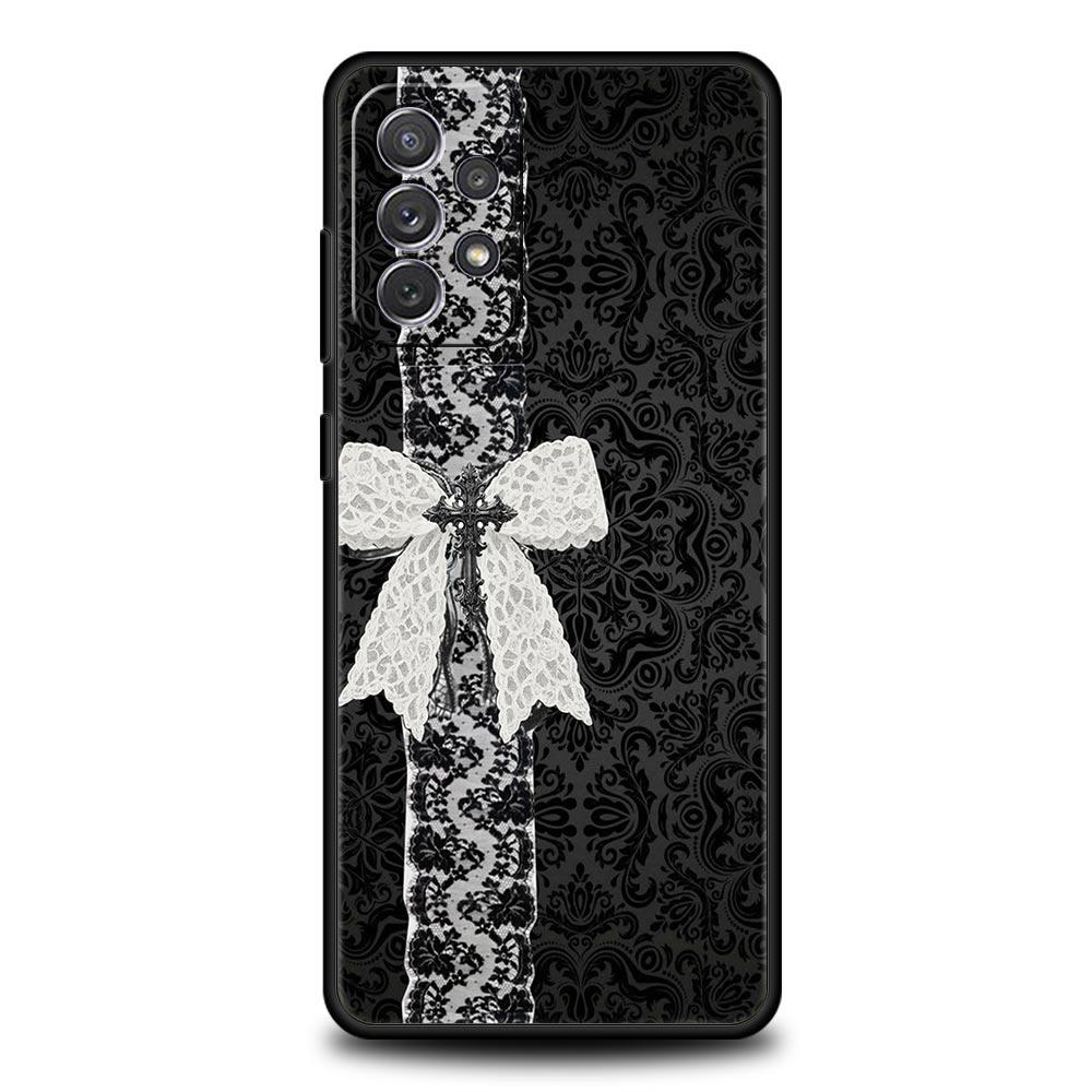 Phone Case for Samsung Galaxy A13 A15 A17 A07 A21S A22 A23 A25 A31 A73 A32 A52 A41 5G Soft TPU Black Bowknot Faux Pearl Painted Samsung A17
Phone Case for Samsung Galaxy A13 A15 A17 A07 A21S A22 A23 A25 A31 A73 A32 A52 A41 5G Soft TPU Black Bowknot Faux Pearl Painted Samsung A17
