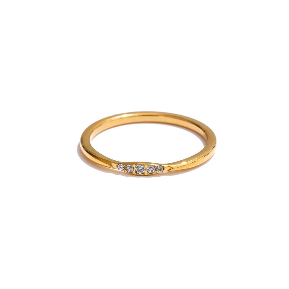 Yhpup 6789# Cubic Zirconia Geometric Thin Ring Casting Stainless Steel Metal Minimalist Charm Jewelry Wholesale 6
Yhpup 6789# Cubic Zirconia Geometric Thin Ring Casting Stainless Steel Metal Minimalist Charm Jewelry Wholesale 6