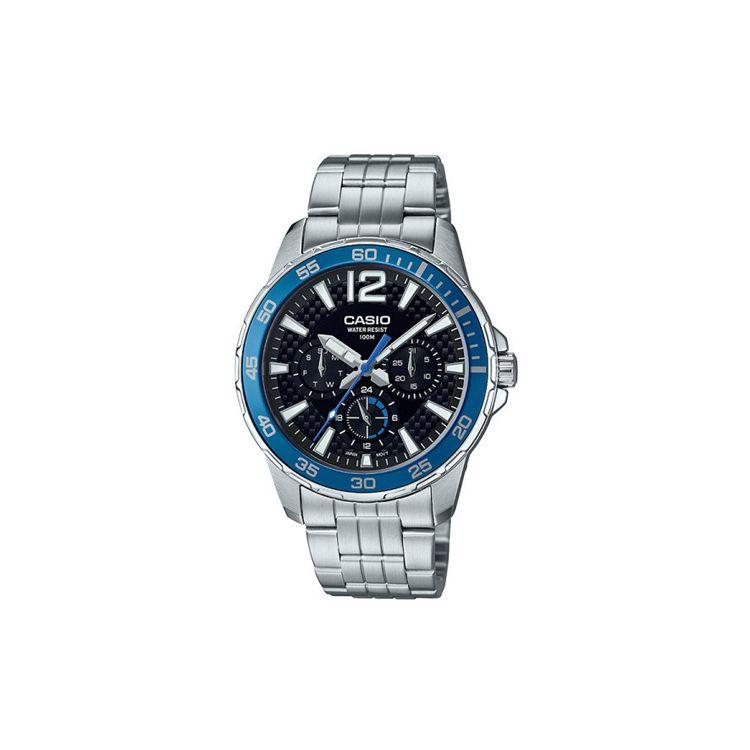 Casio 100M Water Resistant Quartz Movement Stainless Steel Watch Men watches Black MTD-330D-1A2VDF Black Dial
Casio 100M Water Resistant Quartz Movement Stainless Steel Watch Men watches Black MTD-330D-1A2VDF Black Dial