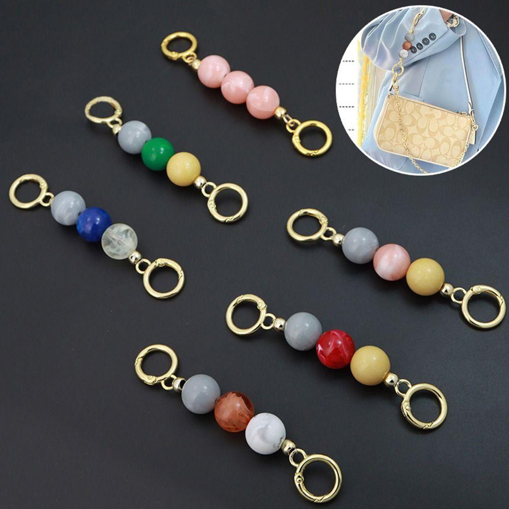 Pearl Belt Bags Handbag Handles Crystal Extension Strap Long Beaded Chain DIY purse Replacement
Pearl Belt Bags Handbag Handles Crystal Extension Strap Long Beaded Chain DIY purse Replacement