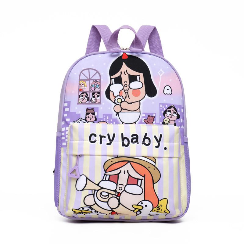Pattern Backpack Crybaby Cartoon Large Capacity Waterproof Children Bag School Purple Two
Pattern Backpack Crybaby Cartoon Large Capacity Waterproof Children Bag School Purple Two
