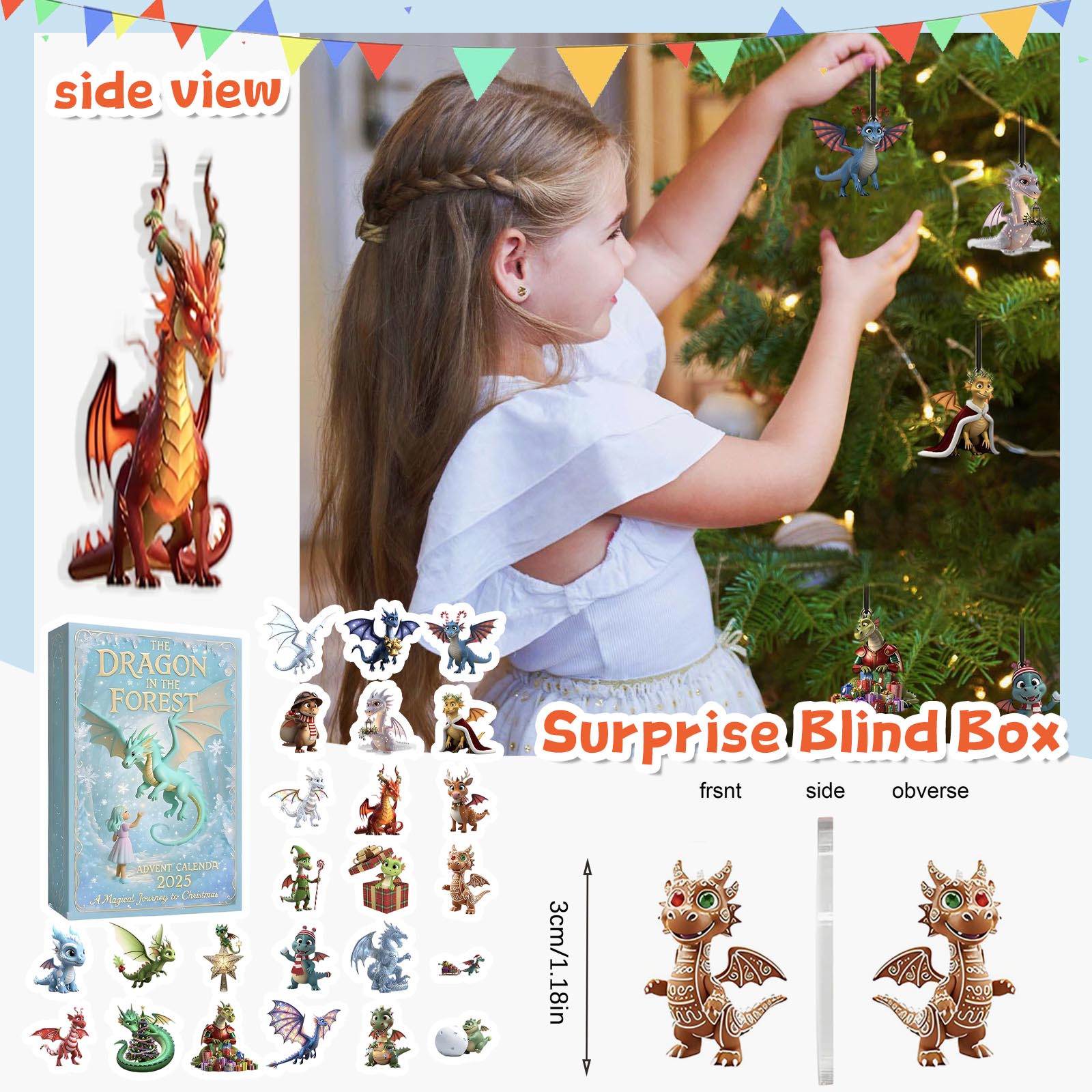 Календарь обратного отсчета включает 24 подарка, календарь обратного отсчета и подарок-сюрприз One Size
Календарь обратного отсчета включает 24 подарка, календарь обратного отсчета и подарок-сюрприз One Size