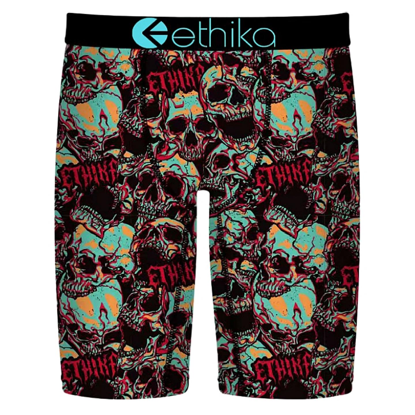 Чоловіча дихаюча квадратна білизна ETHIKA: Модні спортивні труси з принтом, плавки для фітнесу, пляжні штани. L EU size (140-160 jin)
Чоловіча дихаюча квадратна білизна ETHIKA: Модні спортивні труси з принтом, плавки для фітнесу, пляжні штани. L EU size (140-160 jin)